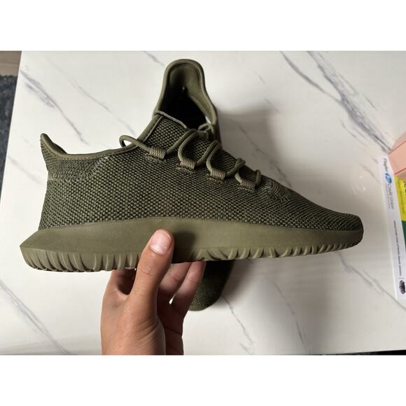 Adidas Runners Olive Green Size 10 Men’s - Picture 3 of 7